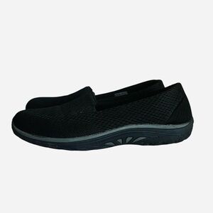 Skechers Air Cooled Memory Foam Relaxed Fit Black Slip On women’s Shoes Sz 9‎